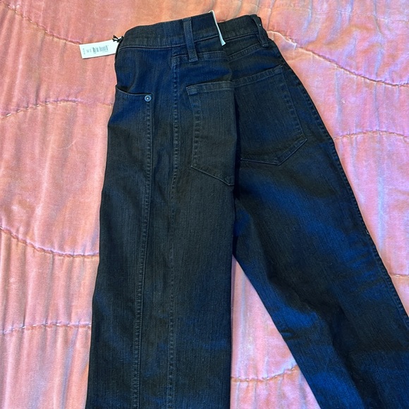 Banana Republic The Ranger Straight Flocked Jean - Picture 5 of 7